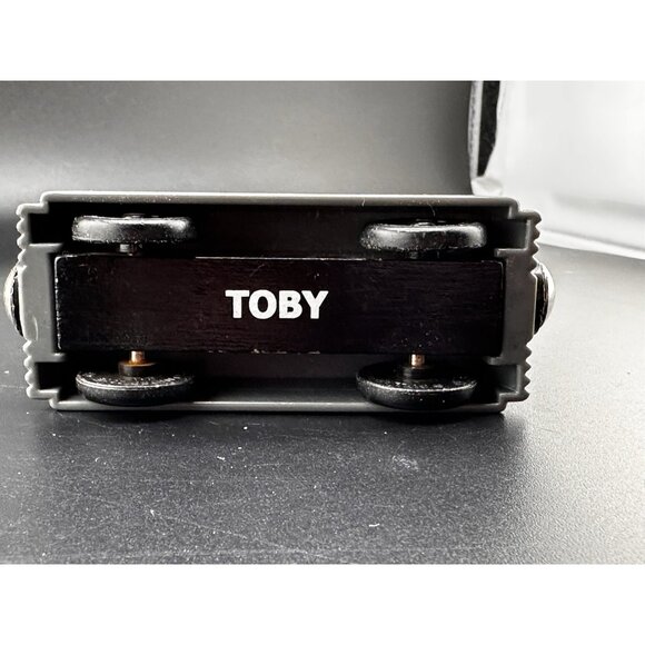 Toby Tram Car Thomas the Train Wooden Railway Tank Engine #7 Friends 2003 Vtg-1 - Picture 9 of 10